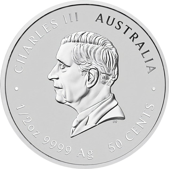 Abbildung der Wertseite: König Charles III. im Profil, Umschrift CHARLES III und AUSTRALIA, unten der Nennwert