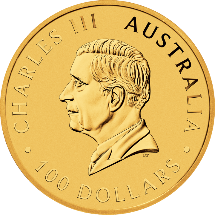 Abbildung der Wertseite: König Charles III. im Profil, Umschrift CHARLES III und AUSTRALIA, unten der Nennwert