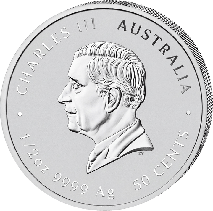 Abbildung der Wertseite: König Charles III. im Profil, Umschrift CHARLES III und AUSTRALIA, unten der Nennwert