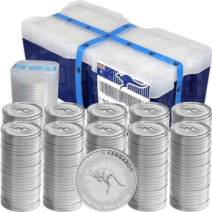 Image of The Perth Mint’s monster box with coin tubes