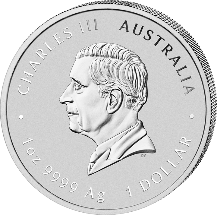 Abbildung der Wertseite: König Charles III. im Profil, Umschrift CHARLES III und AUSTRALIA, unten der Nennwert