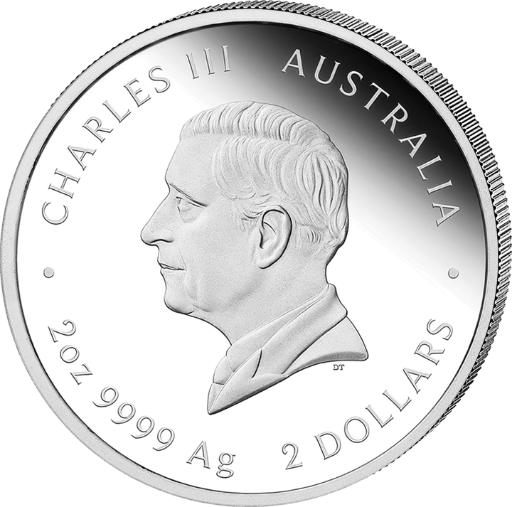 Abbildung der Wertseite: König Charles III. im Profil, Umschrift CHARLES III und AUSTRALIA, unten der Nennwert