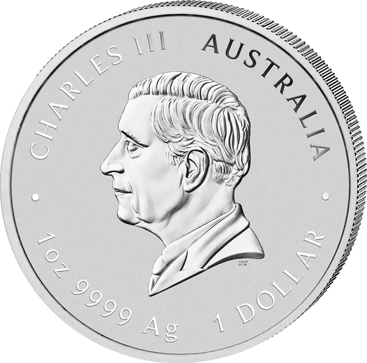 Abbildung der Wertseite: König Charles III. im Profil, Umschrift CHARLES III und AUSTRALIA, unten der Nennwert