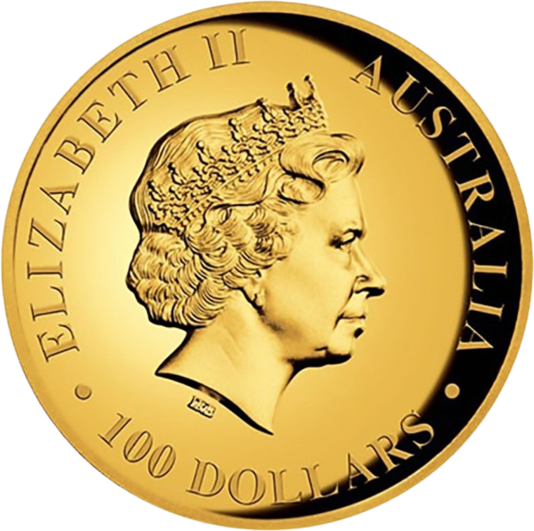 Abbildung der Wertseite: Königin Elizabeth II., Umschrift ELIZABETH II und AUSTRALIA, unten der Nennwert