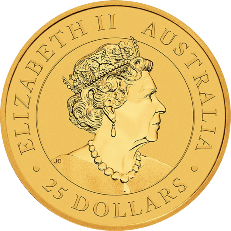 Beispielbild der Wertseite einer Münze dieser Ausgabe