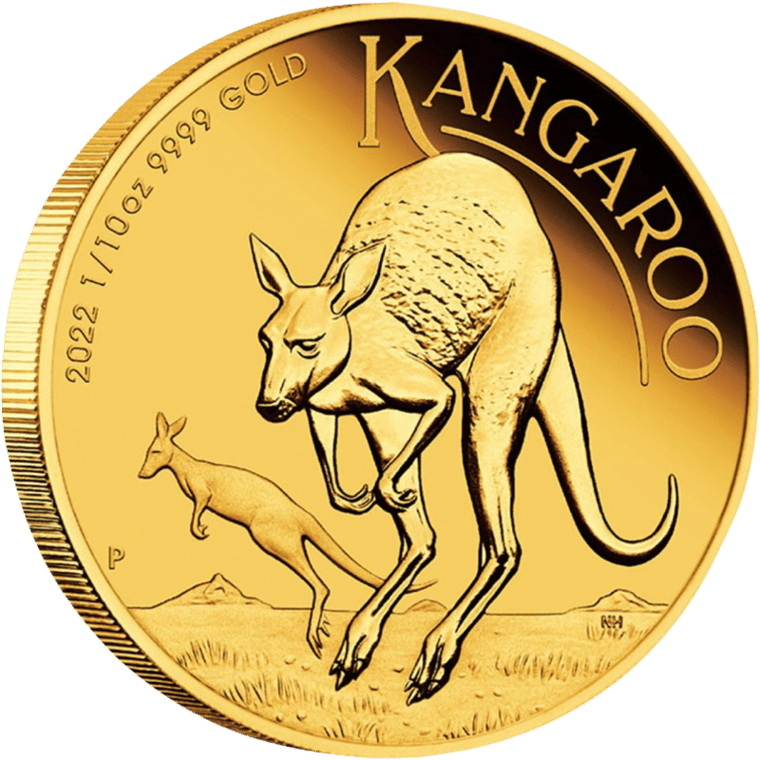 Image of the kangaroo side, seen at an angle