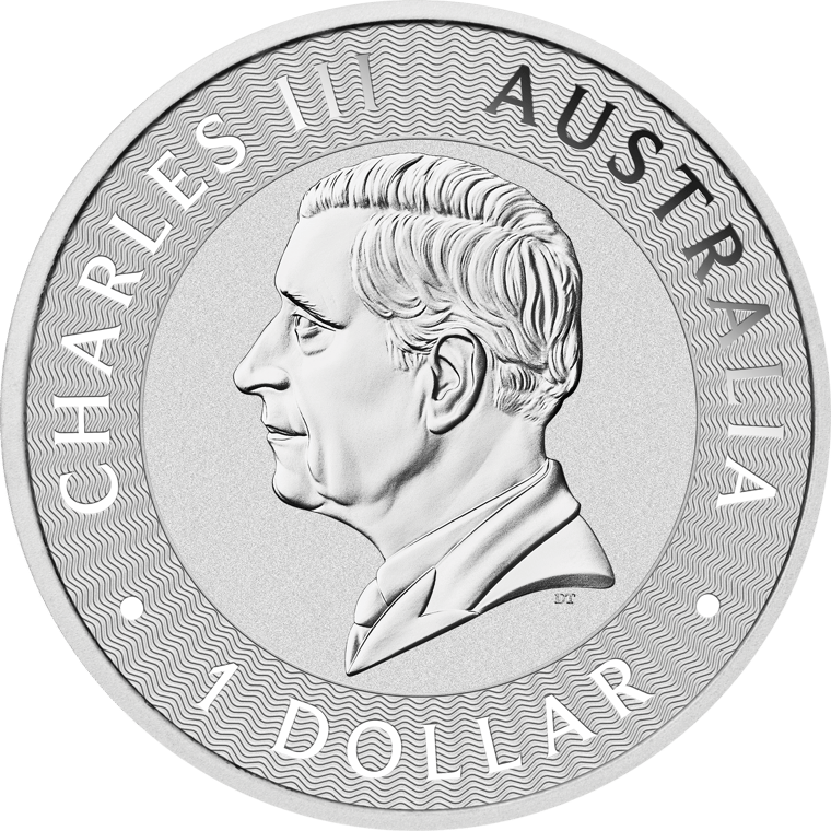 Abbildung der Wertseite: König Charles III. im Profil, Umschrift CHARLES III und AUSTRALIA, unten der Nennwert