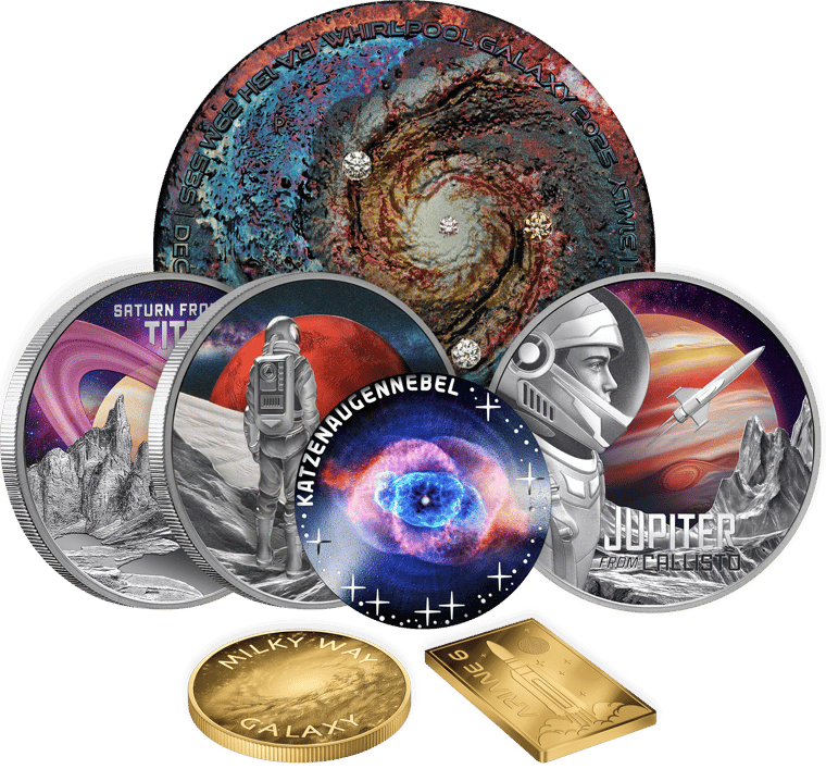 Las piezas de la colección Colección Fascinación del Universo
