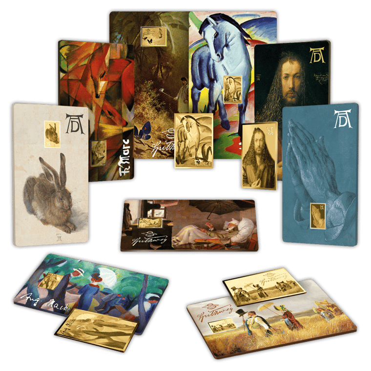 Las piezas de la colección De Durero al Jinete Azul - Colección Pintura Alemana en Oro