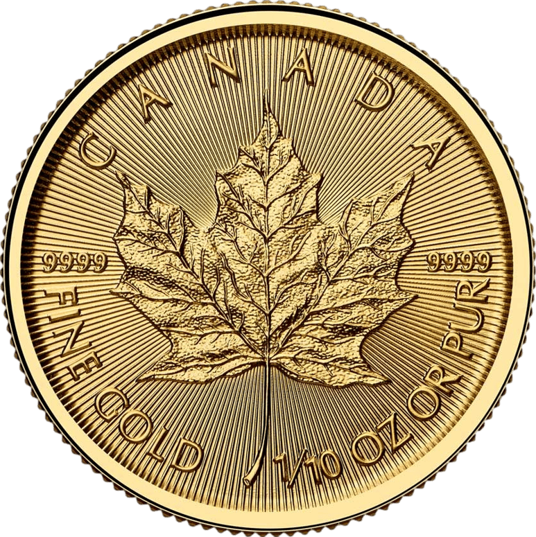 1/10 Unze Gold Maple Leaf 2025