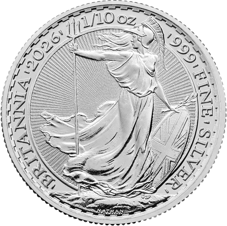 1/10 Unze Silber Britannia 2026