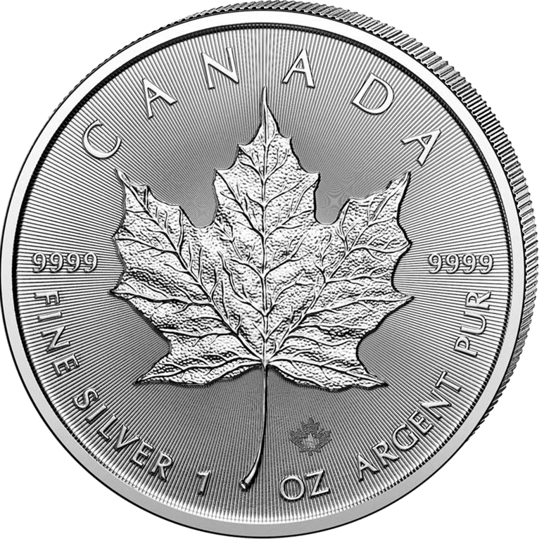 1 Unze Silber Maple Leaf 2025