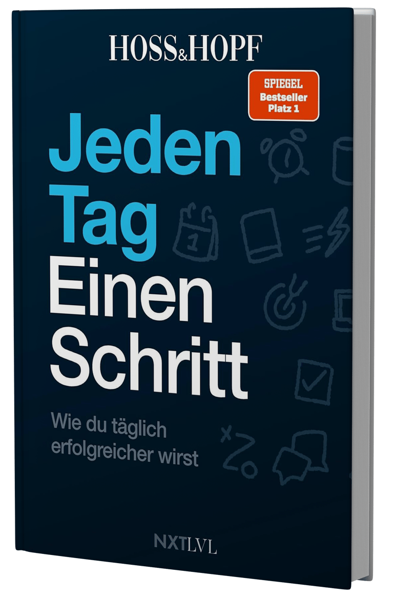 BUCH: Jeden Tag Einen Schritt von Hoss & Hopf (Philip Hopf | handsigniert)