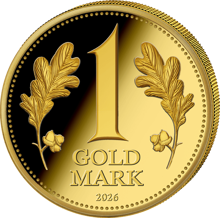 1/200 Unze Gold "Gold Mark" 2026 (Auflage: 5.000 | Polierte Platte)
