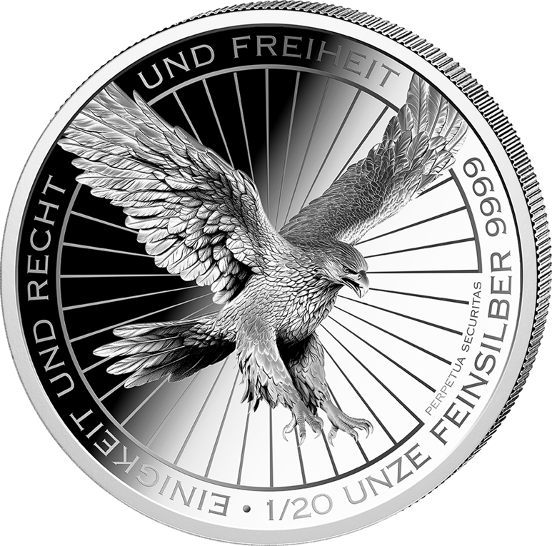 1/20 oz Silver German Eagle 2026