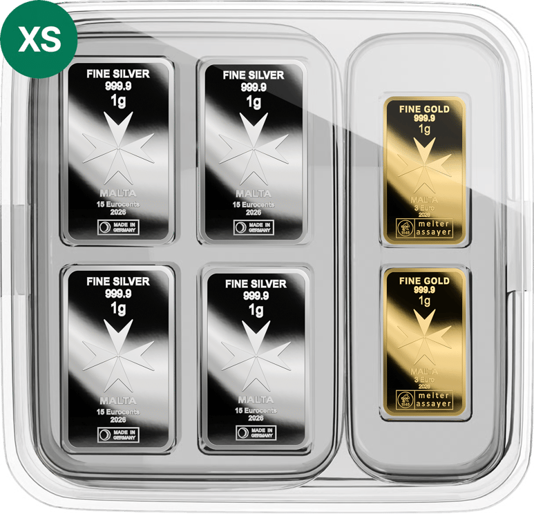 Kettner Krisenschutz Box XS (Malta Münzbarren)