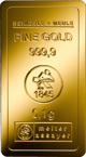 0,1g Goldbarren