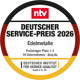 Deutscher Service-Preis 2026 - Edelmetalle - Preisträger Platz 1-3 (ntv)