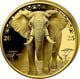 0,5g Gold African Animals Elefant 2025