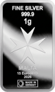 1g Silber Malta Münzbarren