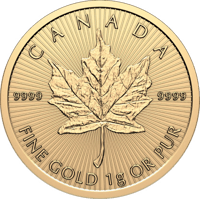 1g Gold Maple Leaf