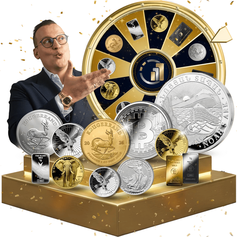 Das Goldene Glücksrad mit allen 12 Geschenken