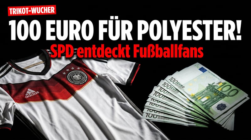 100 Euro für ein Stück Polyester: SPD-Politikerin entdeckt plötzlich die Sorgen der Fußballfans