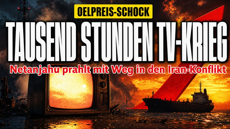 1.000 Stunden US-TV: Netanjahu prahlt mit dem Weg in den Iran-Krieg
