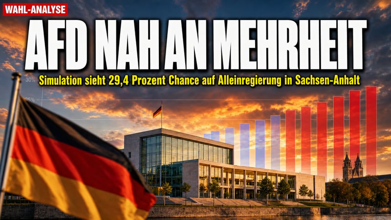 100.000 simulierte Wahlabende: Wie nah ist die AfD der Alleinregierung?