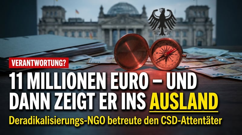 11 Millionen Euro für Deradikalisierung – und am Ende zeigt der NGO-Chef ins Ausland