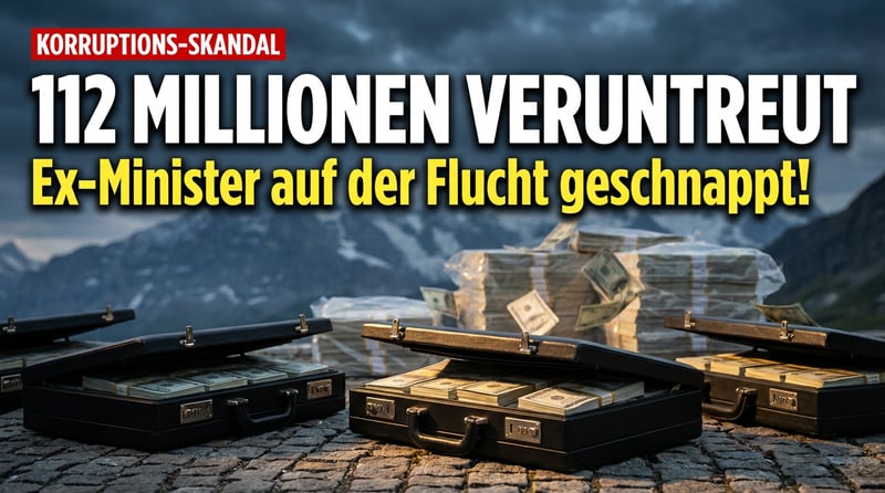 112 Millionen Dollar veruntreut: Ukrainischer Ex-Energieminister bei Fluchtversuch geschnappt