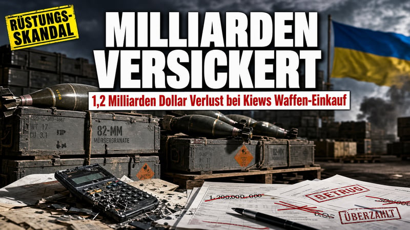 1,2 Milliarden Dollar versickert: Kiews Waffen-Einkauf am Pranger