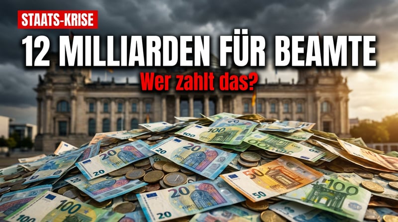 12 Milliarden Euro für den Staatsdienst: Wer soll das noch bezahlen?