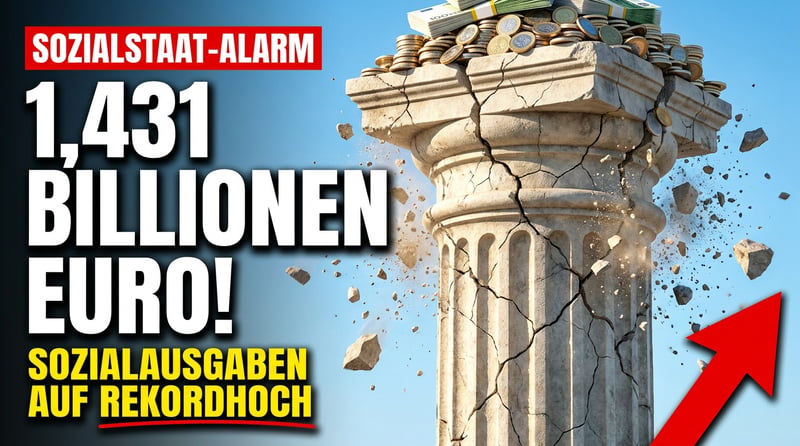 1,431 Billionen Euro: Der deutsche Sozialstaat frisst sich durch die Volkswirtschaft