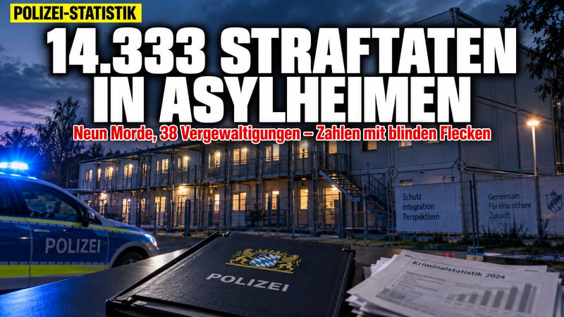 14.333 Straftaten in Asylheimen: Bayerns Zahlen mit blinden Flecken