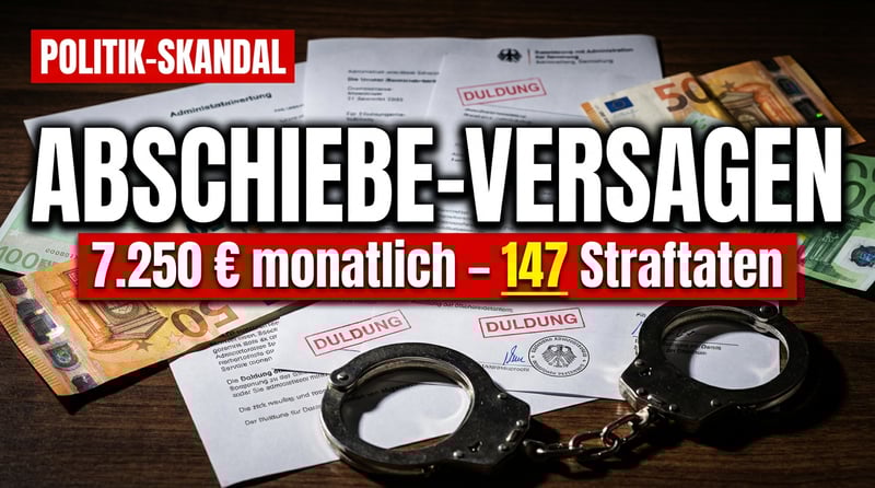 147 Polizeieinträge, 7.250 Euro monatlich, null Konsequenzen: Der Fall Huso B. entlarvt Deutschlands Abschiebe-Versagen