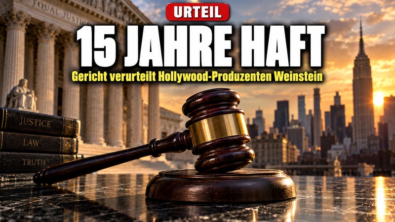 15 Jahre Haft für Weinstein: Das tiefe Ende des Hollywood-Königs