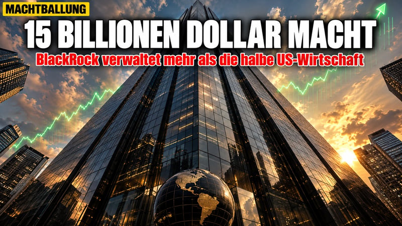 15,49 Billionen Dollar: BlackRock wird größer als ganze Volkswirtschaften