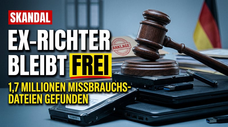 1,7 Millionen Dateien – und der ehemalige SPD-Richter bleibt auf freiem Fuß