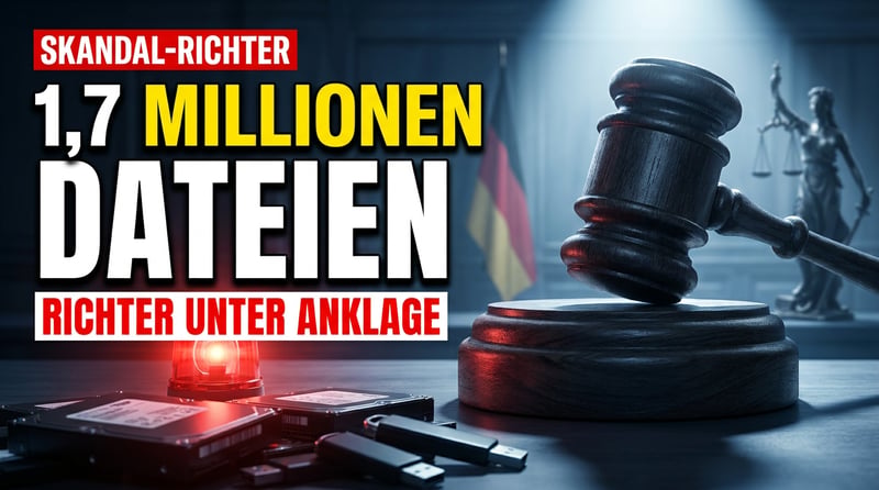 1,7 Millionen Dateien: Wenn ein Richter selbst zum Fall für die Anklagebank wird