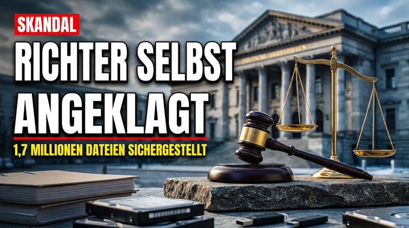 1,7 Millionen Dateien: Wenn ein Richter und SPD-Schiedsrichter selbst auf der Anklagebank landet