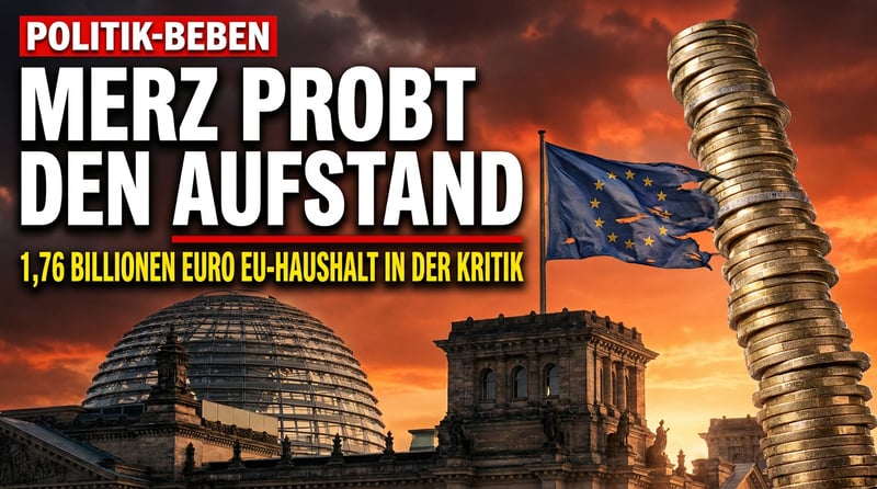 1,76 Billionen Euro: Merz probt den Aufstand gegen von der Leyens Rekordhaushalt – und verheddert sich in Widersprüchen