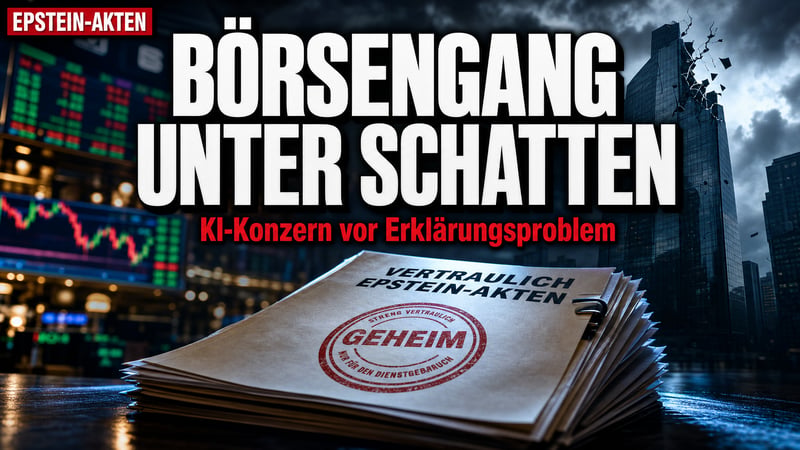 2-Billionen-Börsengang mit Schatten: Epstein-Mails erschüttern KI-Star