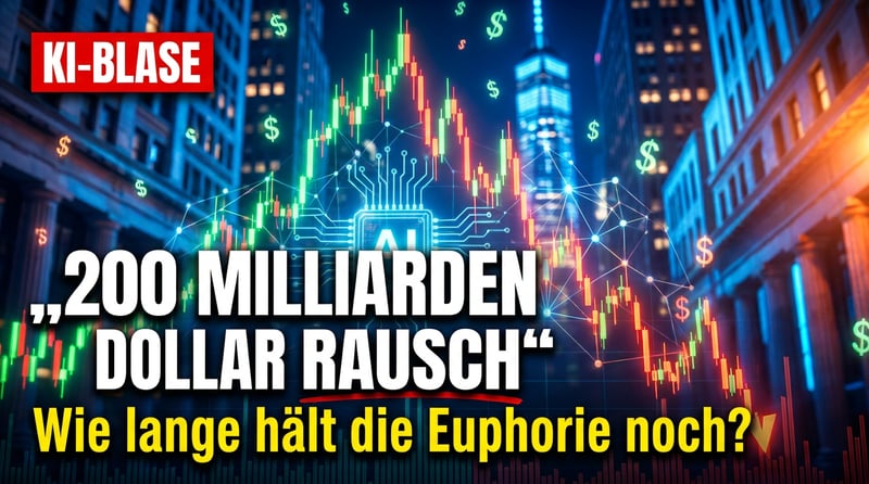200 Milliarden Dollar Börsen-Euphorie: Wie lange hält die KI-Fata-Morgana noch?