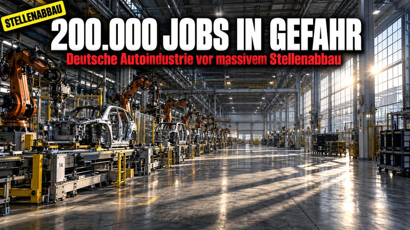 200.000 Autojobs vor dem Aus: Der Absturz nimmt Fahrt auf