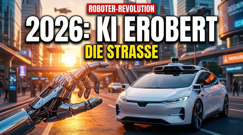2026: Das Jahr der Roboter-Revolution – Autonomes Fahren und humanoide Maschinen vor dem Durchbruch