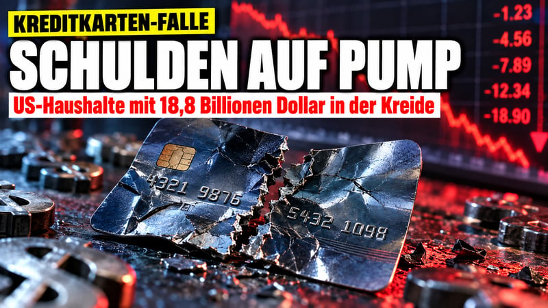 21.000 Dollar im Minus: Amerikas Alltag läuft auf Pump!