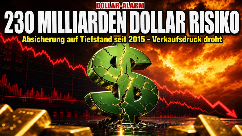 230-Milliarden-Falle: Warum dem Dollar der Absturz droht