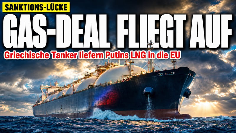 2,35 Milliarden für Putins Gas: Griechenlands Tanker-Deal fliegt auf