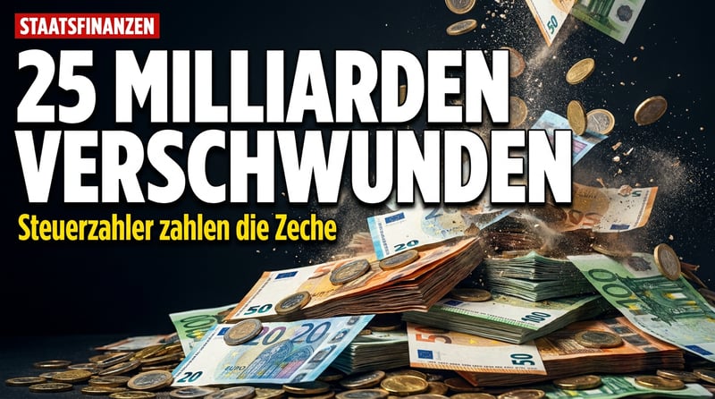 25 Milliarden Euro im Jahr: Wie die Migrationspolitik die deutschen Staatsfinanzen aushöhlt